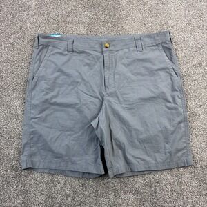 NWT Columbia Washed Out Shorts Mens 42 Gray 10 Inch Inseam Outdoor Casual Fish